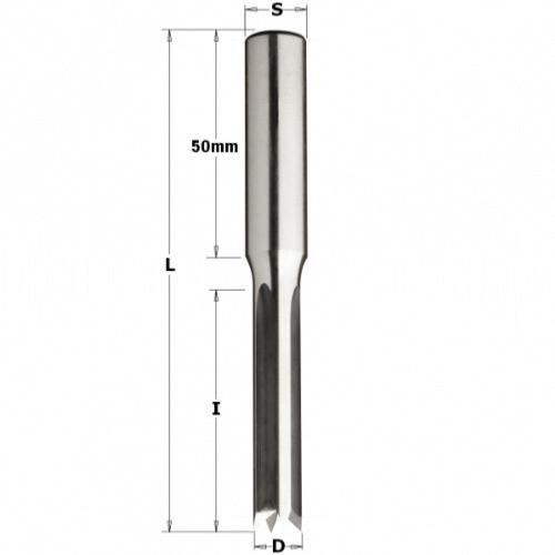 Mèche à mortaiser hss Z4 coupe droite & gauche - Diamètre 11 mm - Queue de 13mm - CMT 104