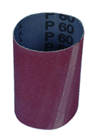 Manchon Abrasif pour cylindre LEMAN Diamètre 62 mm - Hauteur 120 mm (Grain 40, 60, 80, 100 ou 120)